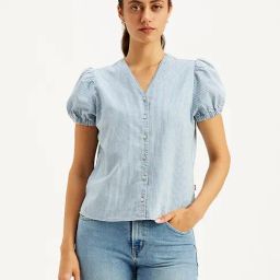 Levi's Blue Striped Shirt-picture-13