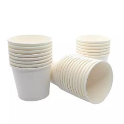 Generic 200 ml Disposable Paper Cup White (Pack of 100 Pcs)-10