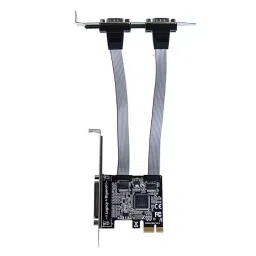 PremiumAV PCI Express 2 x DB9 (Serial, RS232) & 1 x DB25 (LPT1), MST-1724 image 2