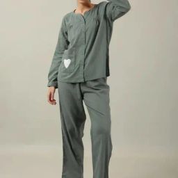 SAY Sea Green Pyjamas Set-picture-39