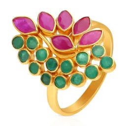 Malabar Gold and Diamonds 22k BIS Hallmark Yellow Gold Ring for Women-picture-21