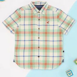 Pantaloons Junior Off White Multicoloured Shirt-image-74