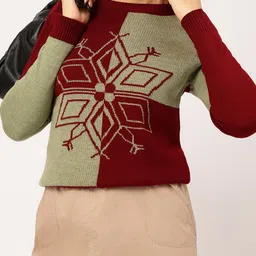 DressBerry Acrylic Pullover-image-81