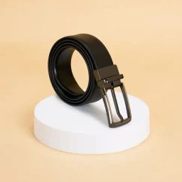 Byford by Pantaloons Black Leather Reversible Belt for Men-picture-15