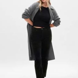 GAP Black Cotton Solid Jeans-image-98