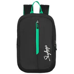 Skybags Beat 01 Black Solid Polyester Backpack - 13 Ltrs-image-49