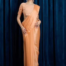 Mitera Poly Chiffon Saree-54