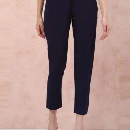 Rangriti Blue Regular Fit Trousers-image-94