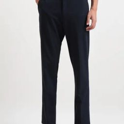 Arrow New York Blue Regular Fit Trousers-picture-32