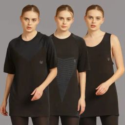 Vimal Jonney Black Printed Sports T-Shirt - Pack Of 3-image-78