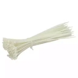 SSE 2.5x 150 mm White Nylon Cable Ties (Pack of 100)-2