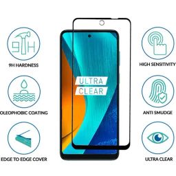 Sprig Edge To Edge Tempered Glass for Motorola G22 (Pack of 1) image 5