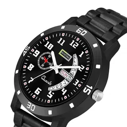 CSAMON Men Dial & Bracelet Style Straps Analogue Watch AeviyoBLK C1001BLK DD CD_SH image 4