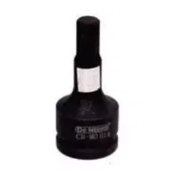 De Neers 19 mm (3/4 Inch) Single Forged Impact Allen Socket (1.1/4 SAE), DN-6591-26