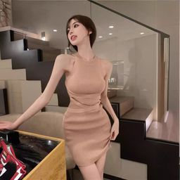 StyleCast x Revolte Solid Bodycon Dress-image-23