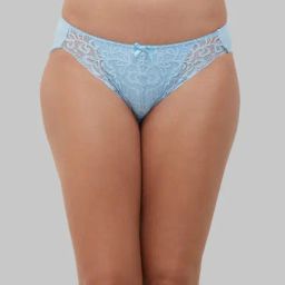 Wacoal Blue Lace Bikini Panty-image-25