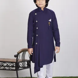 NOYYAL Boys Regular Pure Cotton Kurta with Churidar-43
