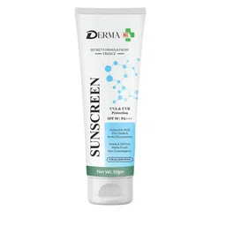 DERMA KR Hyaluronic Face Sunscreen Cream SPF 50 PA++++ - 50 g-3