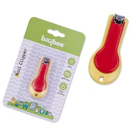 BAYBEE Nail Clipper Cutter With Skin Guard Nail Cutter Pack of 2 - Red-image-62