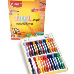 Maped Plastic Crayon in Cardboard Pack of 26 Pieces - Multicolor-27