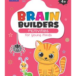 Diyara Press, Brain Builders Activities For Young Minds 4+ : Lil Big Books - English-image-1