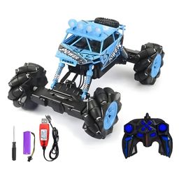 NEGOCIO RC Stunt Rally Dance Car 5 Function Remote Control Car Rechargeable RC Stunt Car Double Sided 360 Swing Arm Flips Rotating Car Toy Ideal for Playing Kid's and Children's- PACK OF 1- COLOR MAY VARY-6