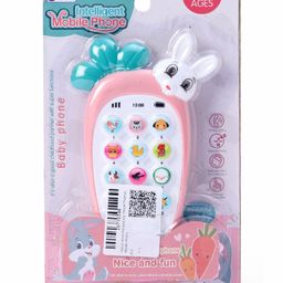 Kiddybuddy Rabbit Themed Mobile Phone With Sound & Light - Pink-image-48