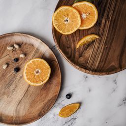 Think Artly Dune Acacia Plates Medium - Set of 6 image 5