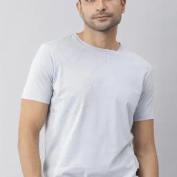 Rare Rabbit Blue Slim Fit Graphic T-Shirt-picture-21