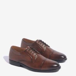 SOLEPLAY by Westside Dark Tan Oxford Lace-Up Shoes-picture-41