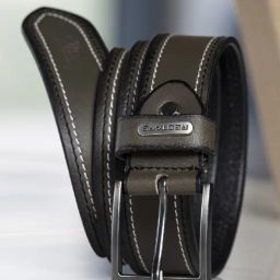 Red Tape Taupe Texture Leather Casual Belt-image-20