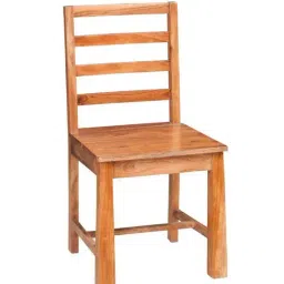 Fabindia Home Brown Sheesham Wood Textured Khimser Dining Chair-image-27
