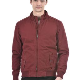 Numero Uno Maroon Cotton Regular Fit Jacket-image-65