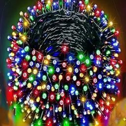 SPARK WORLD Multicolor Plastic 152 LEDs Copper String Light Comes with 8 Modes Changing Controller-58