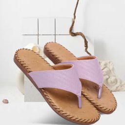 Trase Women's Lavender Thong Sandals-image-73