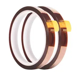 SCHOFIC Kapton Tape Polyimide ‎Brown 8 mm Width 33 m Length, 0412F4KVHRV (Pack of 2)-14