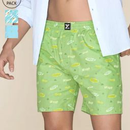 XYXX Multicolored Cotton Relaxed Fit Printed Boxers - Pack Of 3-image-73