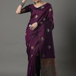 Moda Rapido Woven Design Zari Banarasi Saree-12