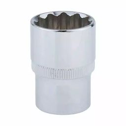 B K JAGAN & CO Bi-Hex Drive Socket Chrome Vanadium alloy steel 3/4x1-1/4 inch-14