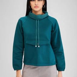 Spykar Teal Regular Fit Sweatshirt-picture-37
