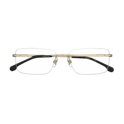 Carrera Transparent Rectangular Eye Frame for Men image 4