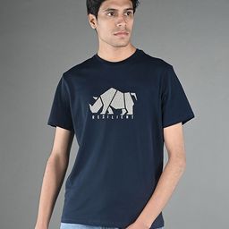 LOUIS STITCH Men Super Combed Cotton Regular Fit Round Neck T-Shirt-picture-40