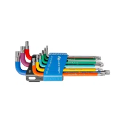 Hogert Technik Torx Keys Colour Coded Set, HT1W817 (Set of 6 Pcs) image 2