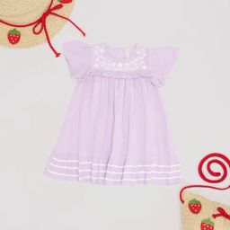 Pantaloons Junior Girls Lilac Dress-image-19