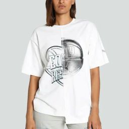 Puma White Cotton Printed Sports T-Shirt-image-24