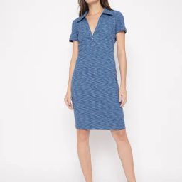 Guess Blue Cotton Printed Dress-picture-27