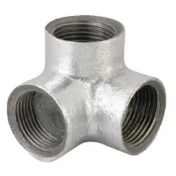 Unik 3-Way Elbow Galvanized Iron 100 mm (4 Inch) for Pipe Fittings-image-19