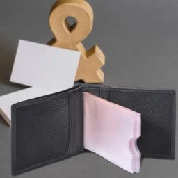 SASSORA Black JAY Small Leather Bi-Fold For Men-picture-14