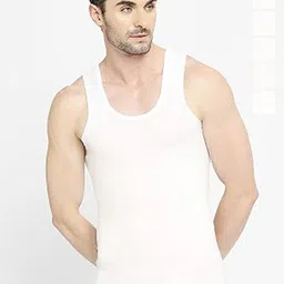 CAVENDERS Pack Of 6 Pure Cotton Basic Vests White Pure CottonDno-v283st-image-88