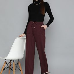 Chemistry Women Straight Trousers-image-30